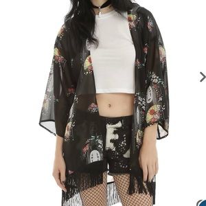 Spirited Away No Face kimono from Hot Topic